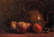 Georges Jansoone Still life with apples Germany oil painting artist